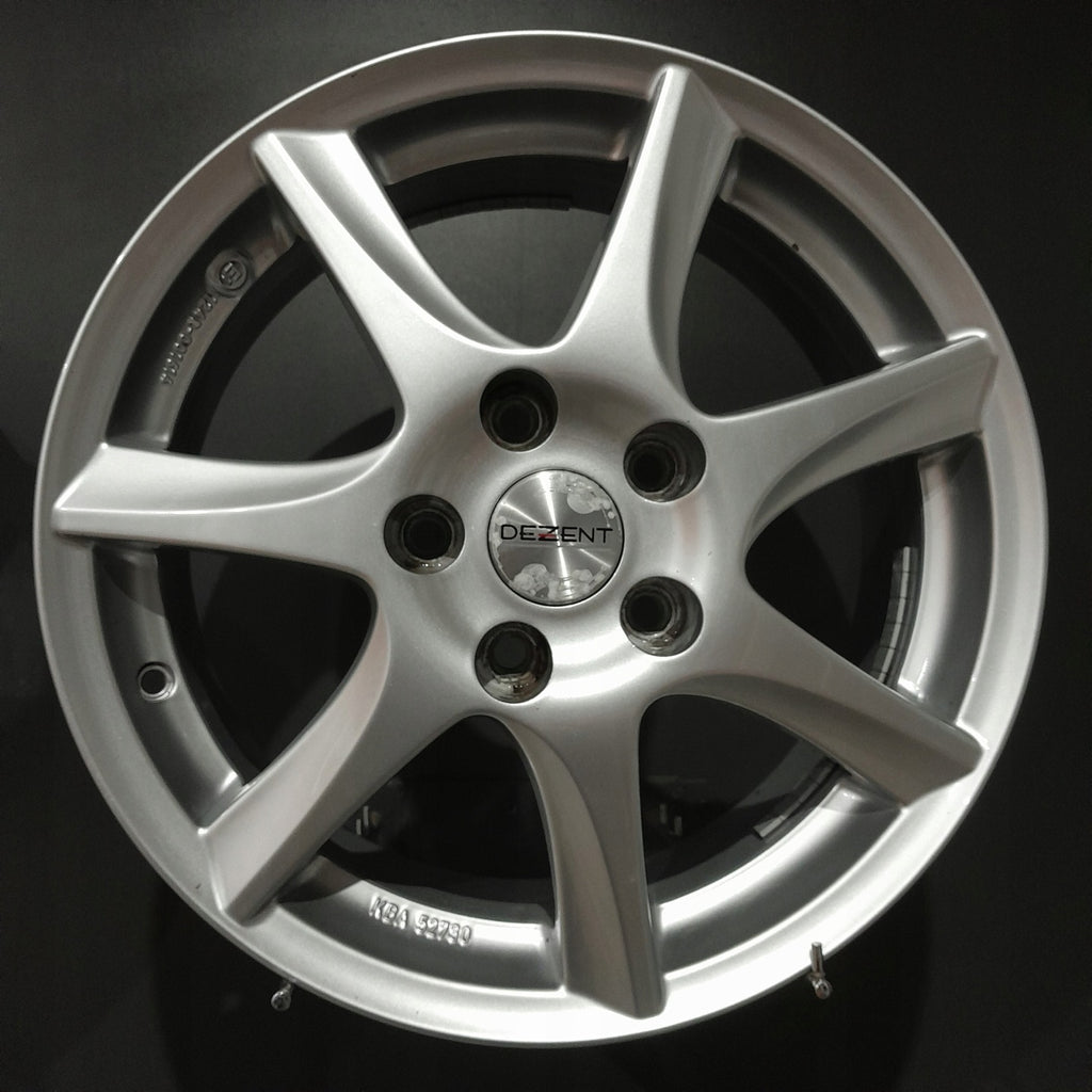 4x Alufelge 16 Zoll 6.5" 5x114.3 50ET Glanz KBA52730 F601062 Mazda Cx-3 FEL6957197674nz