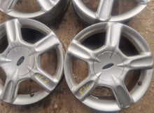 Laden Sie das Bild in den Galerie-Viewer, 4x Alufelge 16 Zoll 6.0" 4x108 52 5ET Silber Ford I Rim Wheel FEL4717078323kl