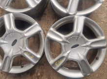 Laden Sie das Bild in den Galerie-Viewer, 4x Alufelge 16 Zoll 6.0" 4x108 52 5ET Silber Ford I Rim Wheel FEL4717078323kl