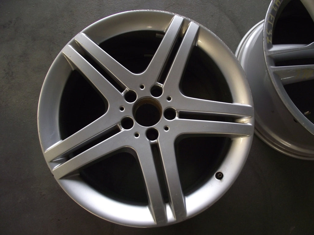 1x Alufelge 19 Zoll 8.5" 5x112 35ET Glanz Silber A2304014600 Mercedes-Benz