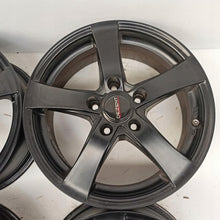 Laden Sie das Bild in den Galerie-Viewer, 4x Alufelge 16 Zoll 6.5" 5x112 50ET Glanz Schwarz Audi I Rim Wheel FEL2494987385zt