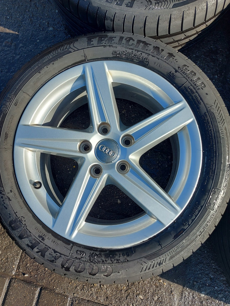 4x Alufelge 16 Zoll 7.0" 5x112 48ET 8V0601025CR Audi A3 Rim Wheel FEL1242291016rd