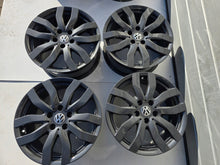 Laden Sie das Bild in den Galerie-Viewer, 4x Alufelge 17 Zoll 7.5" 5x112 27ET VW Passat B7 Tiguan Sharan Arteon Rim Wheel FEL1628801025uu