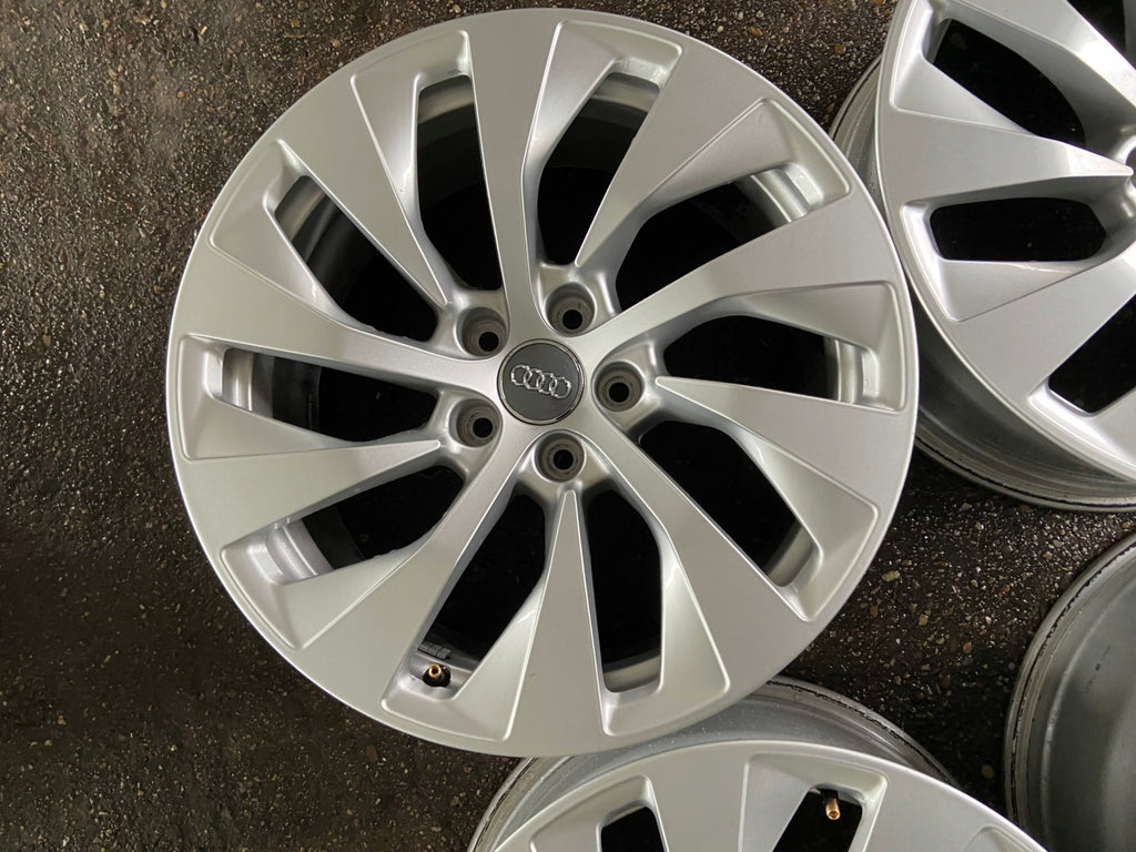 4x Alufelge 18 Zoll 8.0" 5x112 26ET Glanz Silber 4K8601025 Audi Rim Wheel FEL3267275851zq
