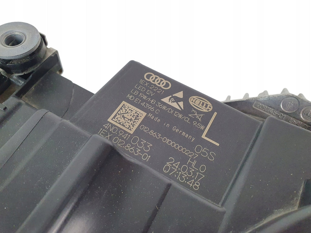 Frontscheinwerfer Audi A8 4N0941033 LED Links Scheinwerfer Headlight