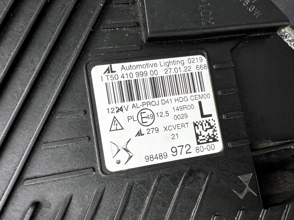 Frontscheinwerfer Citroën Ds4 Ds 4 Crossback 9830810280 LED Links Headlight