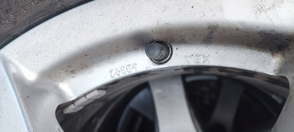 1x Alufelge 16 Zoll 6.5" 5x108 50ET Silber KBA48392 Rim Wheel FEL8342506774sb