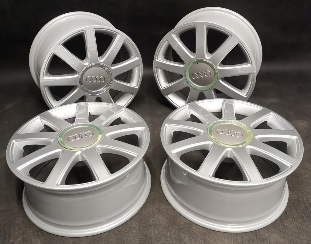4x Alufelge 17 Zoll 7.5" 5x112 43ET Glanz Silber 8E0601025AC Audi A4 A3 FEL4543094682es