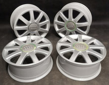 Laden Sie das Bild in den Galerie-Viewer, 4x Alufelge 17 Zoll 7.5" 5x112 43ET Glanz Silber 8E0601025AC Audi A4 A3 FEL4543094682es