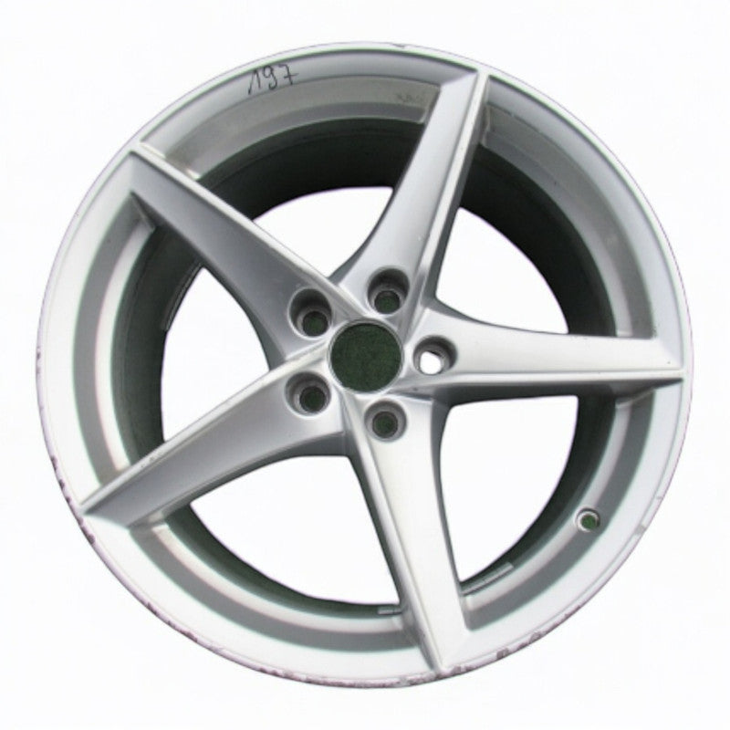 1x Alufelge 18 Zoll 8.5" 5x112 29ET Glanz Silber 8W0601025 Audi A4 Allroad B9