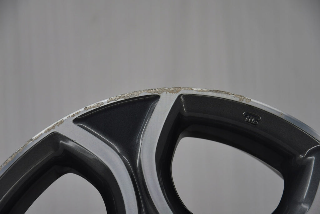 1x Alufelge 15 Zoll 5.5" 4x100 52ET Glanz Grau 52910-1Y450 Kia Picanto Mg