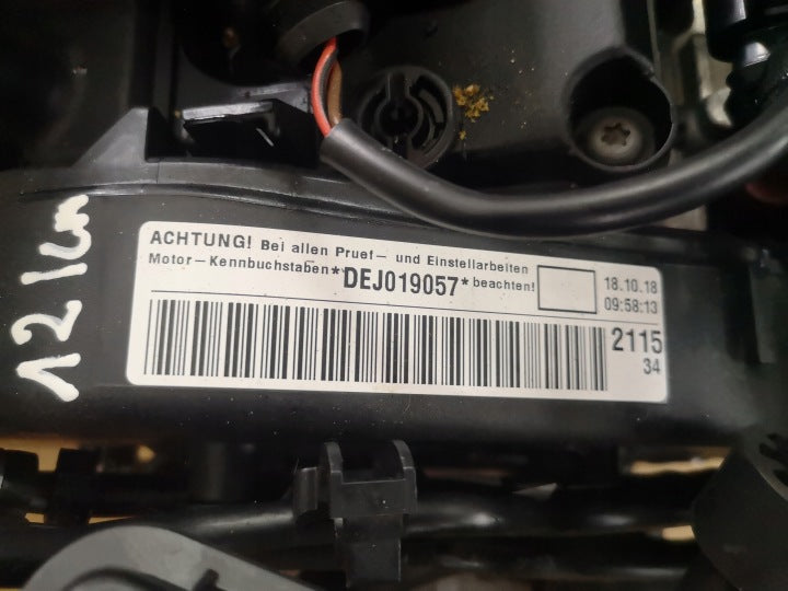 Motor VW Golf VII DEJ 2.0 TDI 150PS 12Km Diesel Engine Komplett MOT3082080547ud