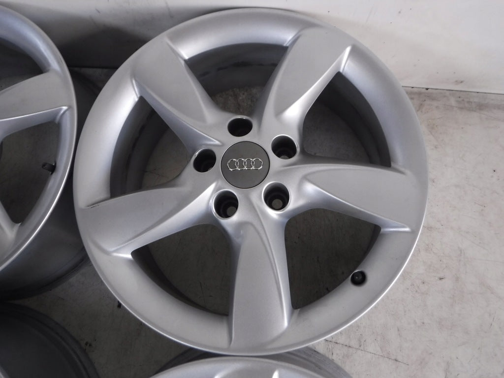 4x Alufelge 17 Zoll 7.5" 5x112 37ET Glanz Silber 4G0071497 Audi C7 4 Rim Wheel FEL1279375460pa