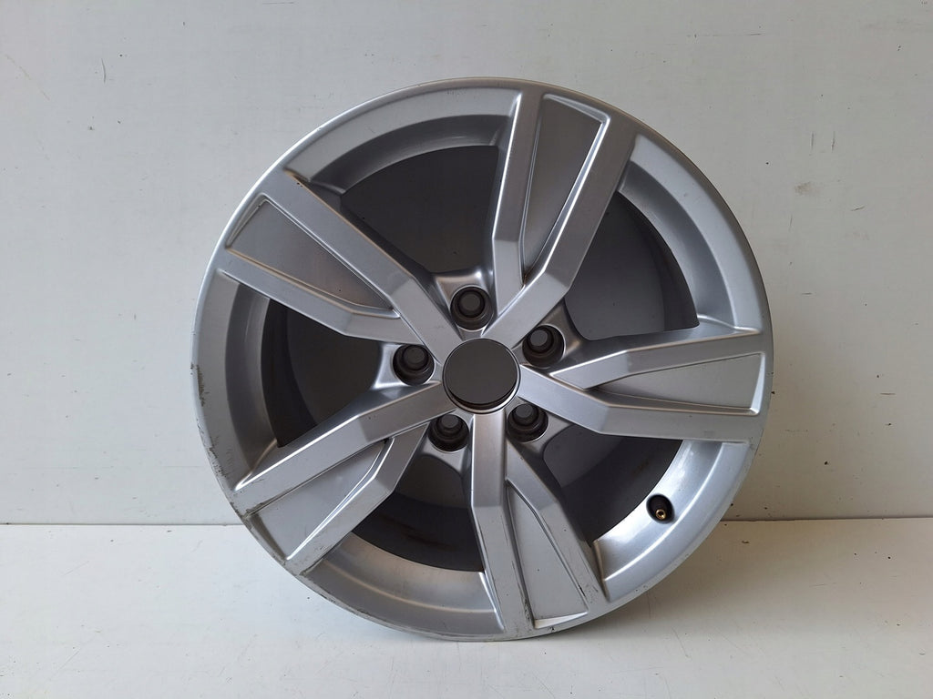 1x Alufelge 16 Zoll 7.0" 5x112 35ET Glanz Silber 8W0601025 Audi A4 B9 Rim Wheel