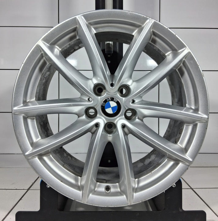 1x Alufelge 18 Zoll 8.5" 5x112 44ET Glanz Silber 6880684 BMW G05 Rim Wheel FEL7896166599oa