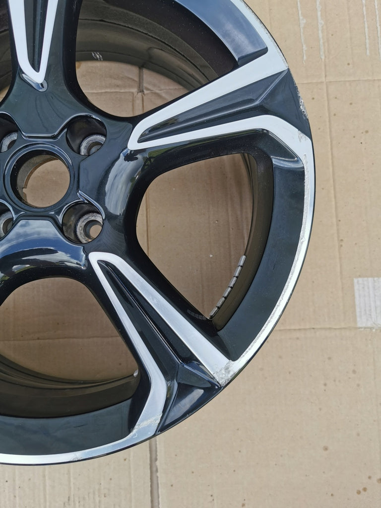 1x Alufelge 17 Zoll 7.0" 4x108 38ET Glanz Schwarz 9332281680 Opel Corsa F FEL9440706088vk