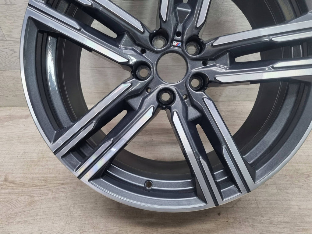 1x Alufelge 19 Zoll 8.0" 5x112 26ET Glanz Graphit 8090019 BMW 8 G14 G15 Mg FEL6716597036rm