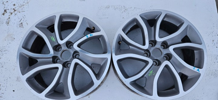 1x Alufelge 18 Zoll 7.0" 5x114.3 38ET Glanz Mg Outlander Iii Rim Wheel FEL4519485843xs