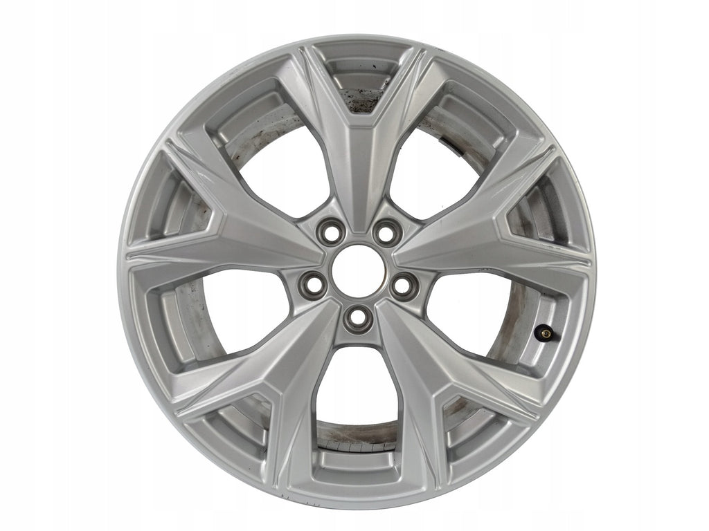 1x Alufelge 17 Zoll 7.0" 5x100 43ET Glanz Silber 82A601025S Audi A1 Rim Wheel