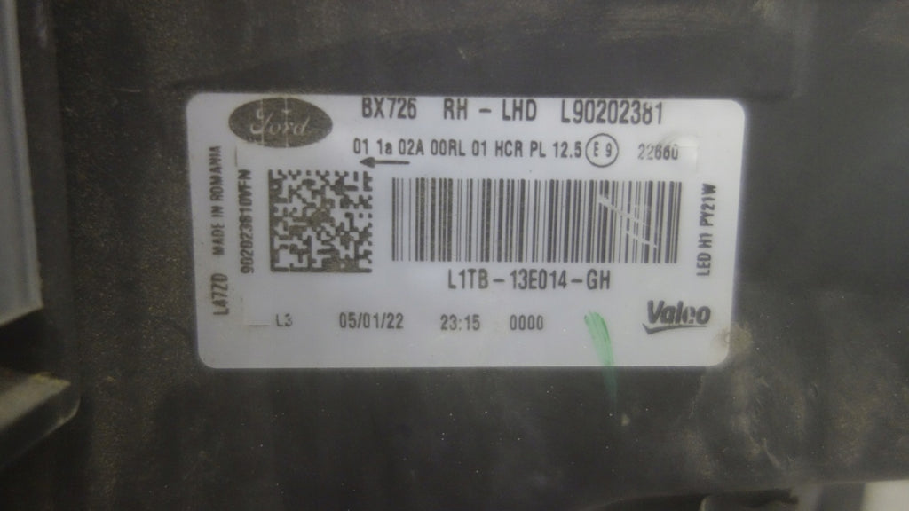 Frontscheinwerfer Ford Puma L1TB13E014GH LED Rechts Scheinwerfer Headlight SCH4622432008uj
