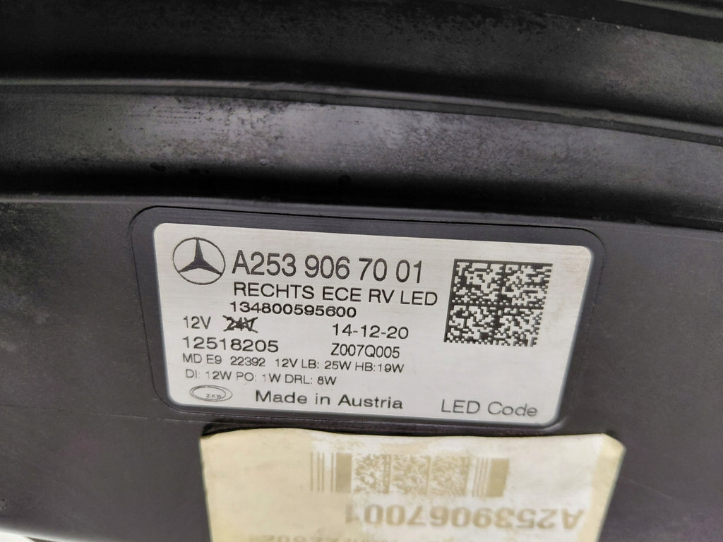 Frontscheinwerfer Mercedes-Benz Glc A2539067001 Rechts Scheinwerfer Headlight SCH7007422750dt