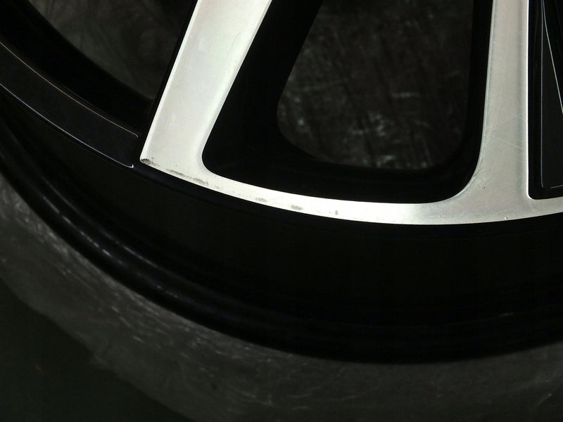 1x Alufelge 18 Zoll 7.0" 5x100 47ET Glanz Schwarz 6F9071498A Seat Arona