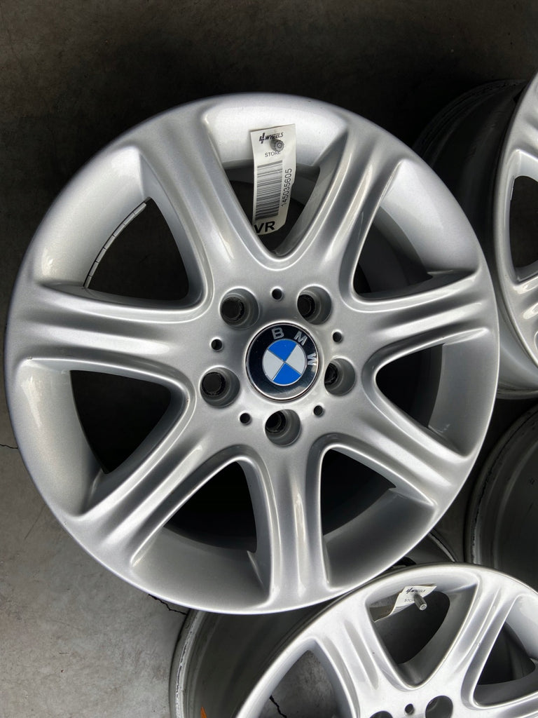 4x Alufelge 16 Zoll 7.0" 5x120 40ET Glanz Silber 6796201 BMW F21 F20 Rim Wheel FEL6615211200zn
