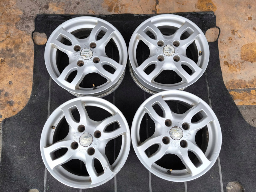 4x Alufelge 15 Zoll 6.0" 4x114.3 45ET KE-409-9F595 Honda Primera Almera Evalia FEL6475998061tz