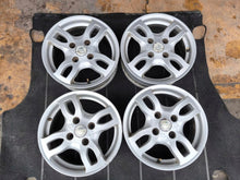Load image into Gallery viewer, 4x Alufelge 15 Zoll 6.0" 4x114.3 45ET KE-409-9F595 Honda Primera Almera Evalia FEL6475998061tz