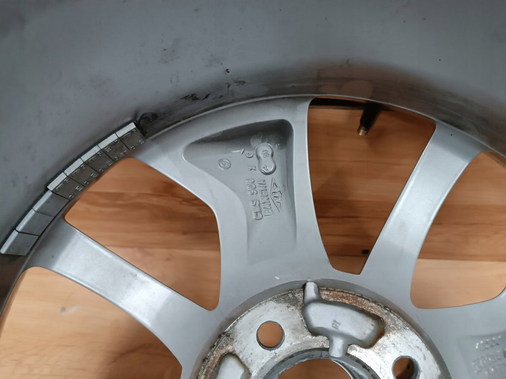 1x Alufelge 16 Zoll 6.5" 4x108 44ET 403009007 Renault Rim Wheel