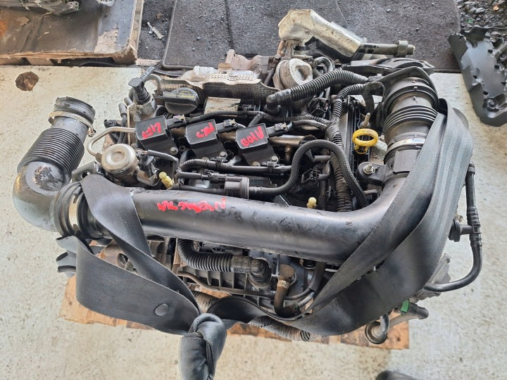 Motor Ford Focus M1DD 1.0 125PS 92kW 166TKm Benzin Engine Komplett MOT6455931985wc