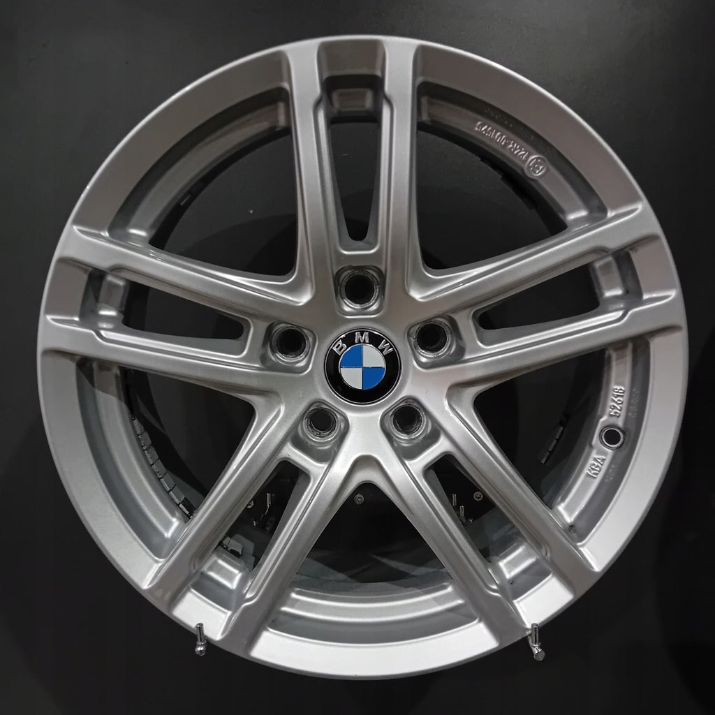 4x Alufelge 16 Zoll 6.5" 5x112 22ET Silber BMW 3 G21 G20 Rim Wheel FEL7268202461rp