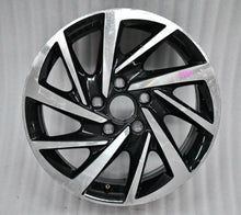 Laden Sie das Bild in den Galerie-Viewer, 1x Alufelge 16 Zoll 6.5" 5x112 48ET Glanz Schwarz 5TA601025K VW Touran Rim Wheel FEL2226663307ui