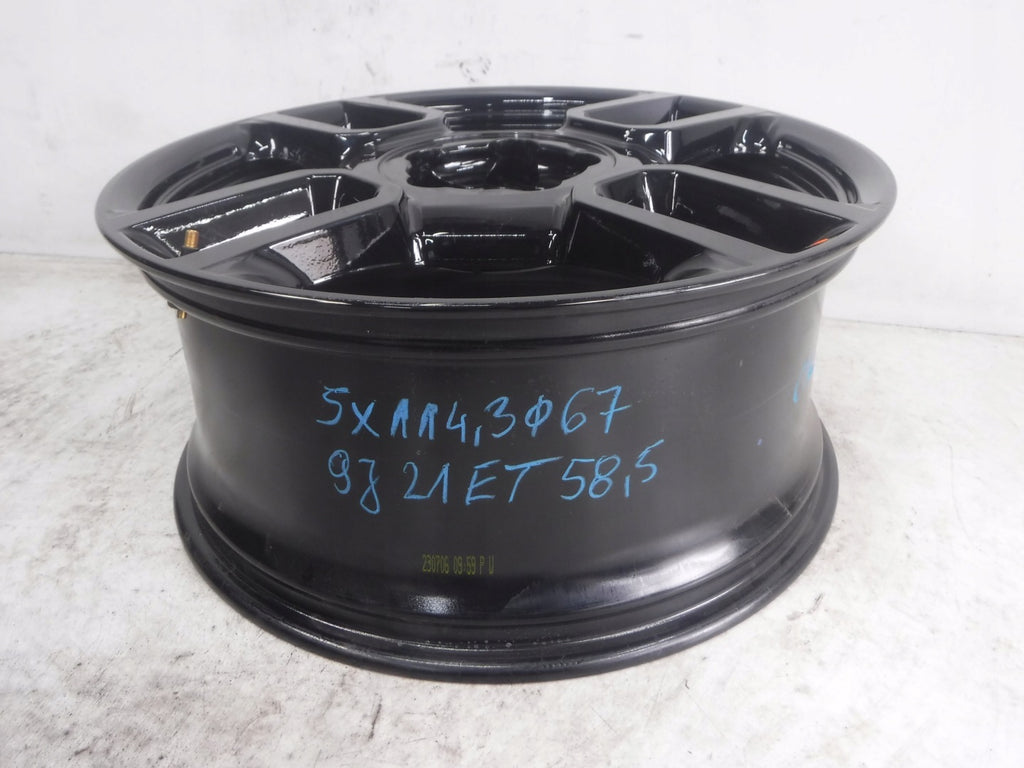 1x Alufelge 21 Zoll 9.0" 5x114.3 58ET 52910-D0360 Kia I Rim Wheel FEL6837247486cd