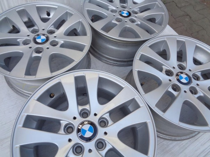4x Alufelge 16 Zoll 7.0" 5x120 34ET 6775595 BMW 3 E46 E91 E90 Rim Wheel FEL9688536078et