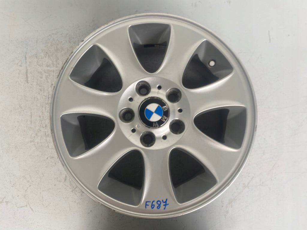 1x Alufelge 16 Zoll 7.0" 5x120 44ET Glanz Silber 6769402 BMW 1 Coupe E87 FEL3962482783sj