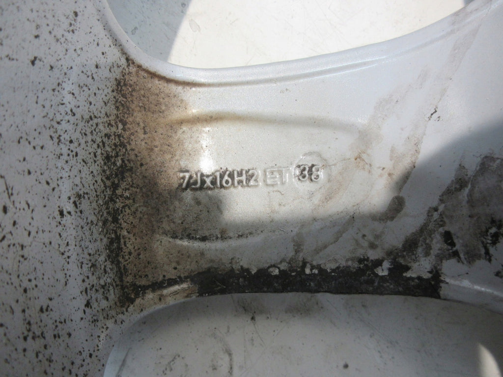 1x Alufelge 16 Zoll 7.0" 5x120 38ET Silber 46622 Opel Rim Wheel FEL2067424477uh