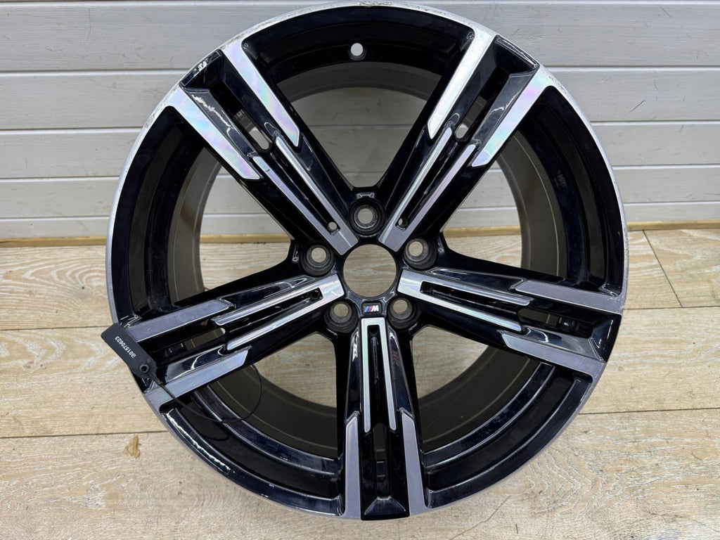 1x Alufelge 18 Zoll 8.5" 5x112 40ET Glanz Schwarz 8746632 BMW 3 G21 G20 FEL3052668531tr
