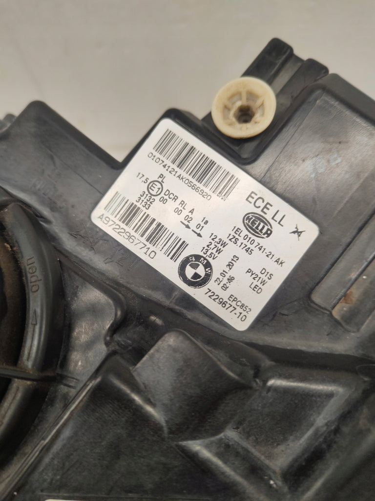 Frontscheinwerfer BMW 1 F20 7229677 Xenon Links Scheinwerfer Headlight
