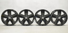 Laden Sie das Bild in den Galerie-Viewer, 4x Alufelge 17 Zoll 7.5" 5x112 47ET Glanz Schwarz 3C0601025E VW Passat Rim Wheel FEL6301059352wh