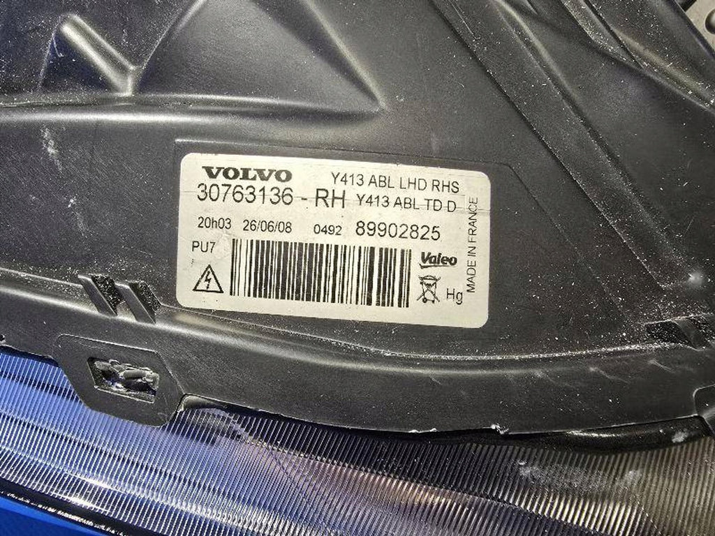 Frontscheinwerfer Volvo Xc60 I 30763136 Xenon Rechts Scheinwerfer Headlight SCH6775626175yh