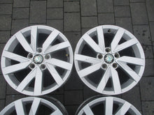 Load image into Gallery viewer, 4x Alufelge 16 Zoll 6.5" 5x112 41ET Glanz Silber 3G0601025A Skoda I Rim Wheel FEL4936431459nv