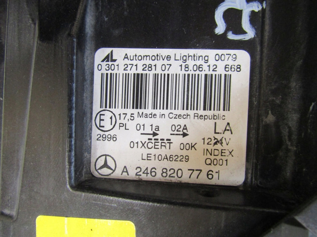 Frontscheinwerfer Mercedes-Benz W246 A2468207761 Xenon Links Headlight SCH4200486099wn