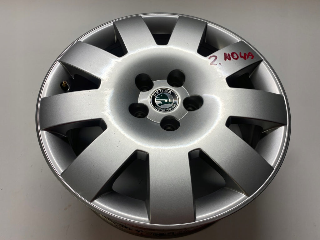 1x Alufelge 17 Zoll 7.0" 5x112 37ET Silber 3U0601025 Skoda Superb Iii Rim Wheel FEL4008767700ie