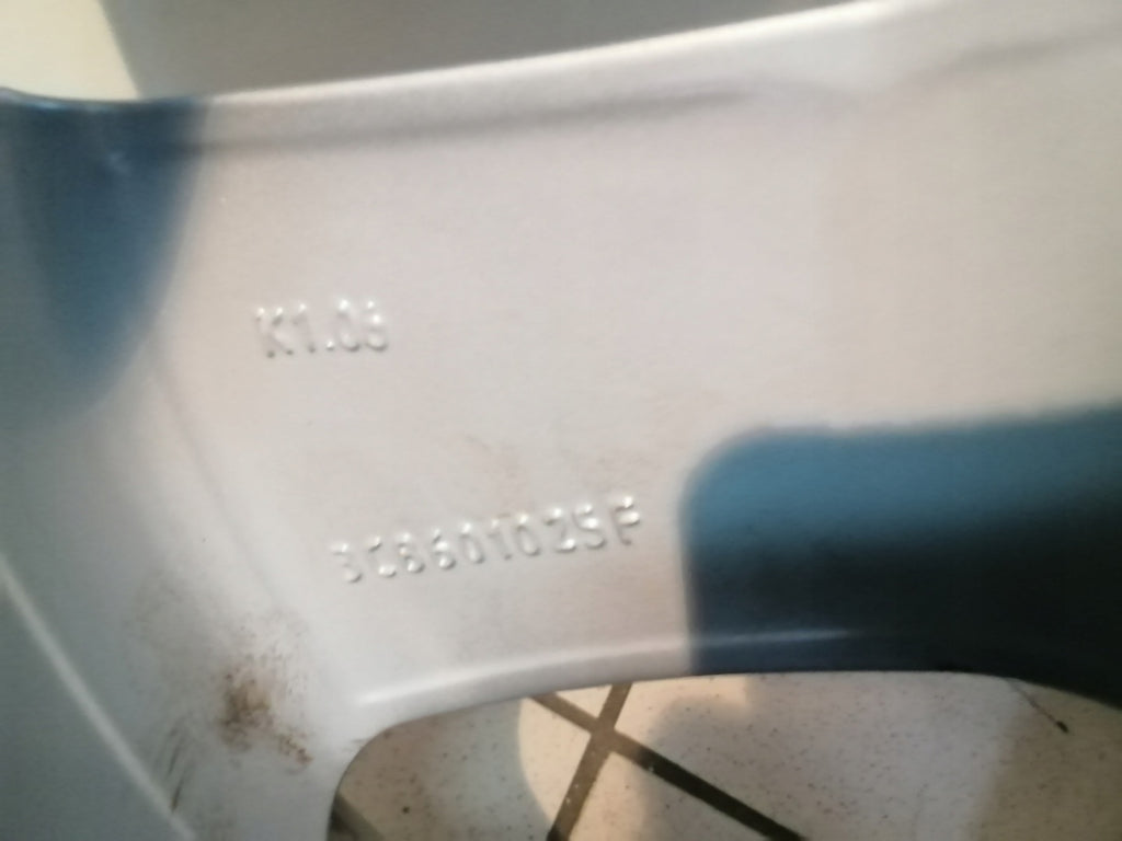 1x Alufelge 19 Zoll 7.5" 5x112 39ET Silber 3C8601025F Mercedes-Benz Rim Wheel FEL9749366379zw