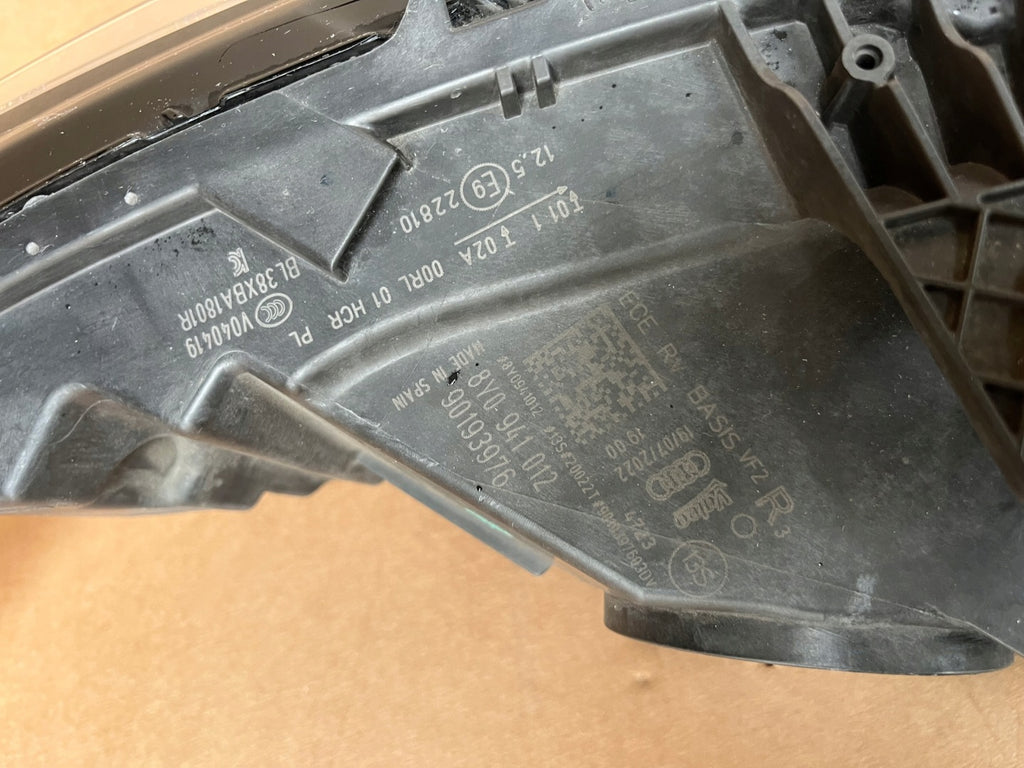 Frontscheinwerfer Audi 8Y0941012 Full LED Rechts Scheinwerfer Headlight SCH4037832409uz