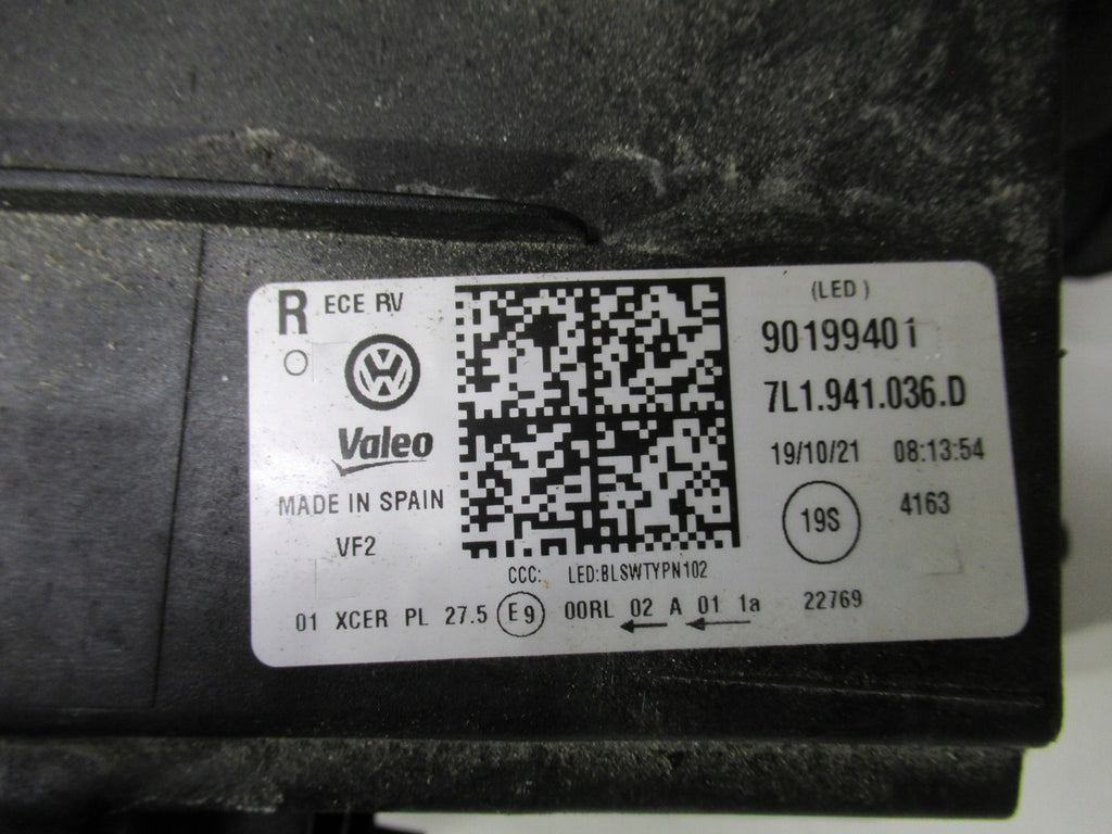 Frontscheinwerfer VW T6 7L1941036D LED Rechts Scheinwerfer Headlight