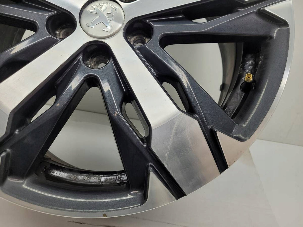 1x Alufelge 18 Zoll 7.5" 5x108 49ET Glanz Schwarz 9811635077 Peugeot 5008 Ii FEL8909627896wy