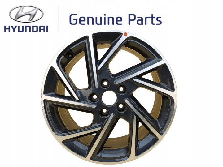 1x Alufelge 18 Zoll 7.5" 5x114.3 55ET Glanz 52910-G4800 Hyundai I30 Iii FEL8104092262rp