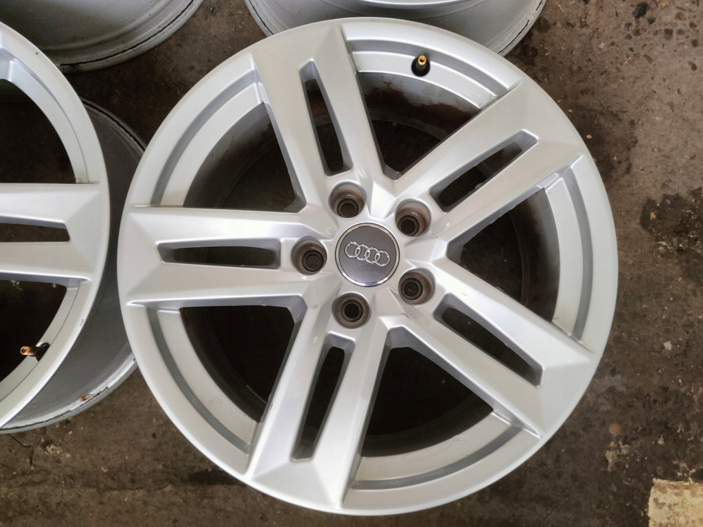 4x Alufelge 17 Zoll 7.0" 5x112 42ET Glanz Silber 8W0601025P Audi A4 B8 Rim Wheel FEL6387461937sy